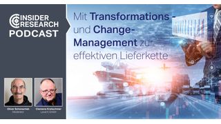 "Mit Transformations - und Change-Management zur effektiven Lieferkette", ein Interview von Oliver Schonschek, Insider Research, mit Clemens Kretschmer von der LeverX GmbH. (Bild: Vogel IT-Medien / LeverX / Schonschek)