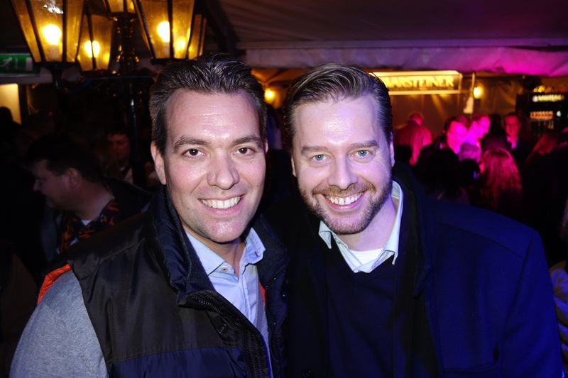 Premiere Kirmes für (l.) Christoph Dietz und Tim Netzband, ALSO ()