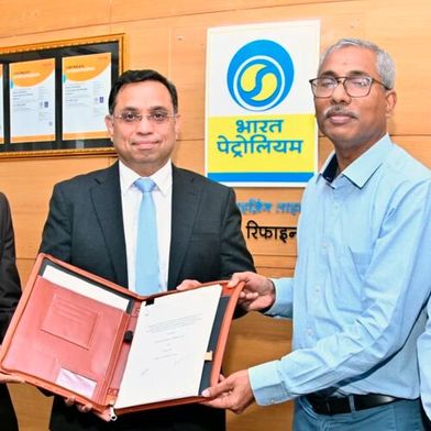 Grazie alla tecnologia di idrotrattamento del cherosene di Topsoe, BPCL produrrà SAF all’interno della propria infrastruttura di raffineria esistente, senza la necessità di una nuova unità di produzione dedicata al SAF. (Fonte:Topsoe)
