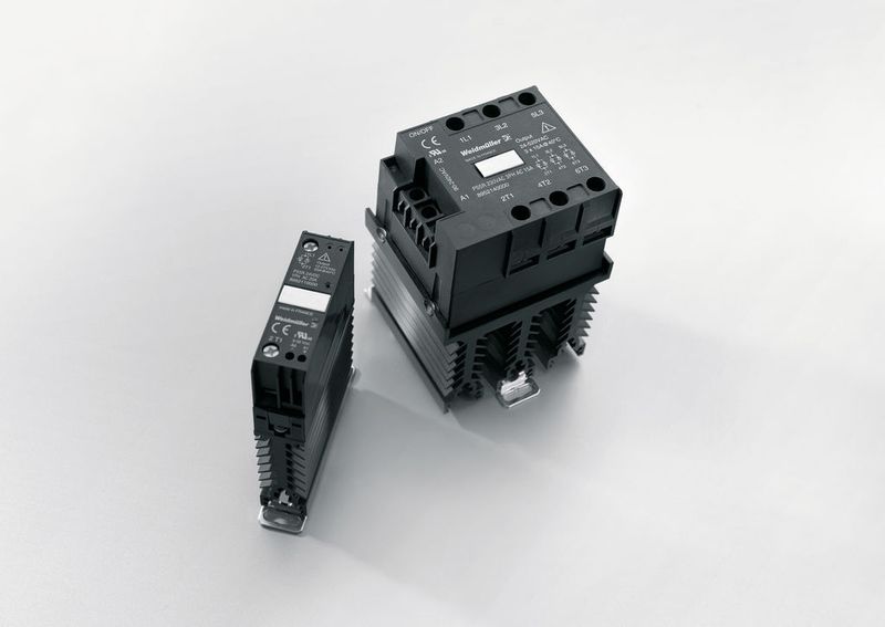 Weidmüller Power Solid-State Relais mit hoher Schaltleistung und integriertem Wärmemanagement. (Archiv: Vogel Business Media)