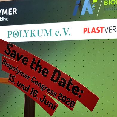 Der Termin für den Biopolymer Kongress 2026 steht bereits fest, denn nach dem Kongress ist bekanntlich vor dem Kongress. (Bild: Redaktion)