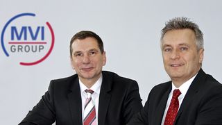Christian Hirsch (links) und Gerhard Weber leiten seit Jahresbeginn 2015 gemeinsam die Geschäfte beim Automobilentwickler MVI Group. (Foto: MVI Group)