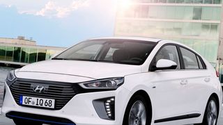 Beim Hyundai Ioniq  Hybrid und Plug-in-Hybrid besteht Brandgefahr. (Hyundai)