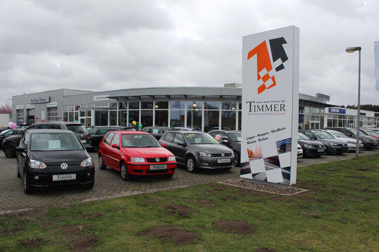 Das Autohaus Timmer hat seinen fünften Standort in Rheine eröffnet. (Foto: Timmer)