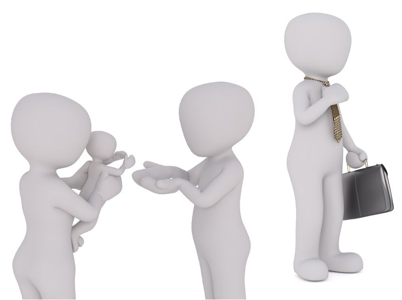 Platz 16: Beruf und Familie vereinbaren, 12,1%   Die Herausforderung, Arbeits- und Familienleben unter einen Hut zu bringen, stresst ca. zwölf Prozent der Befragten.  Wie Sie eine gesunde Work-Life-Balance finden, erklärt dieser Artikel. (Bild: Pixabay/3dman_eu (CC0))