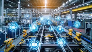 Die Projektergebnisse von Factory-X legen die Basis für digitale Ökosysteme und neue Geschäftsmodelle. (Bild: ©Premreuthai/stock.adobe.com / KI-generiert)