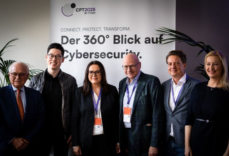 (v. l.) Prof. Dr. h.c. Wolfgang Ischinger, Dr. Denis-Kenji Kipker, Dr. Petra Bock, Stefan Hilscher, Daniel Niesler und Carmen Hentschel.. (Bild: FTAPI)
