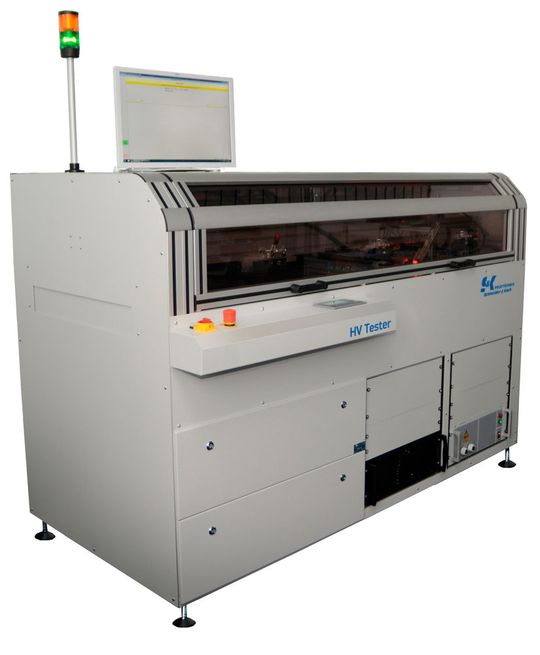 Der LED-Tester „LaserVision LED“ war bei vielen Kunden von Schneider & Koch besonders beliebt.(Bild:  Schneider & Koch)