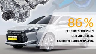 Der Mobilitätsstudie 2020 von Continental zufolge könnten sich 86 Prozent der Chinesen vorstellen, ein Elektroauto zu kaufen. (Continental)