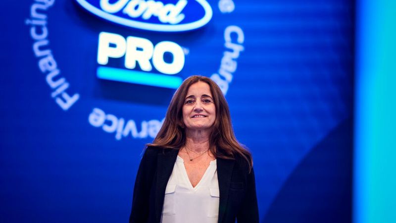 Claudia Vogt ist Direktorin von Ford Pro in der DACH-Region.(Bild:  Ford)