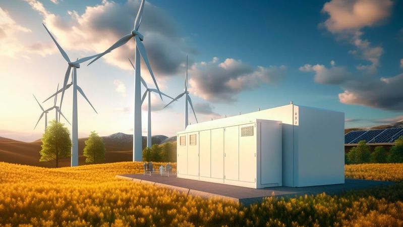 Der Bedarf an Stromspeichern steigt kontinuierlich. Für die richtige Verbindungstechnik solcher komplexen Systeme bietet Lapp umfassenden Service – von der Beratung bis zur Lieferung von Leitungen und Komplettlösungen.(Bild:  HN Works - stock.adobe.com)