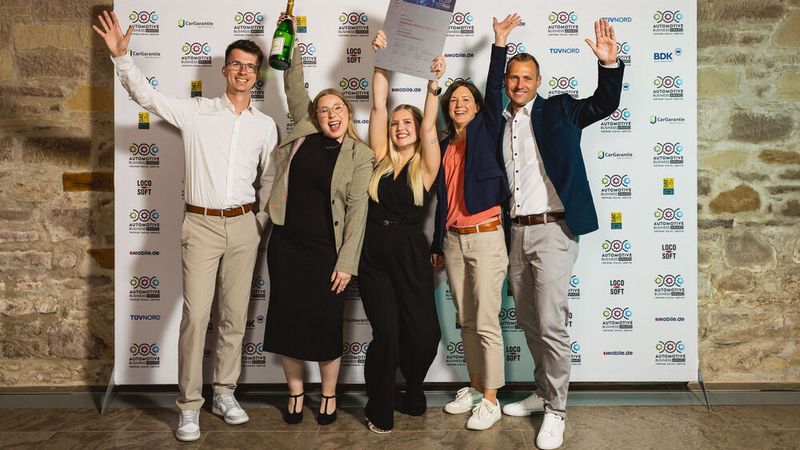 Das Autohaus Metzger, Gewinnerbetrieb in der Kategorie Digitalisierung. (Bild: Stefan Bausewein)