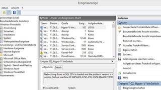 Die Windows-Ereignisanzeige ist eine wichtige Informationsquelle für Admins. Mit speziellen Tools wird deren Auswertung erleichtert. (Bild: Joos)