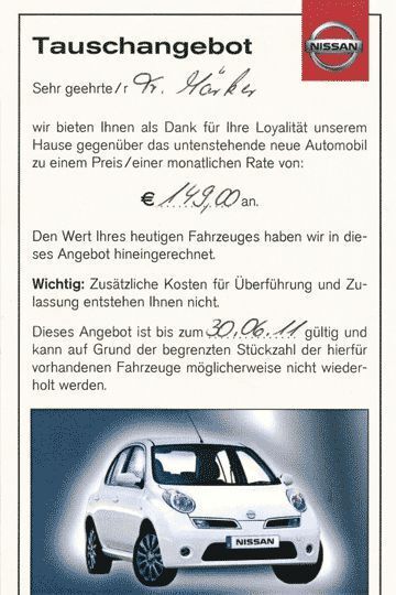 Ältere Fahrzeuge in der Werkstatt erhalten ein Tauschangebot. (Archiv: Vogel Business Media)