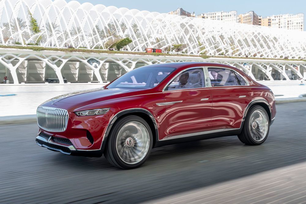 Vision Mercedes-maybach Ultimate Luxury: Die Suv-limousine 