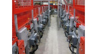 Siemens-Frequenzumrichter G110D mit KnorrTec Bremswiderstand im DHL-Euro-HUB Leipzig (Sit)