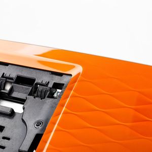 Coating directly in the mould: This component features a surface produced using the clearmelt process – with no subsequent painting.(Source:  Engel)