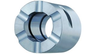 In vielen Anwendungen konnten durch die Verwendung von Siliciumcarbid die Einsatzgrenzen hoch belasteter Bauteile um Größenordnungen nach oben verschoben werden. Im Bild ein Gleitlager mit Schmiernuten. (Archiv: Vogel Business Media)