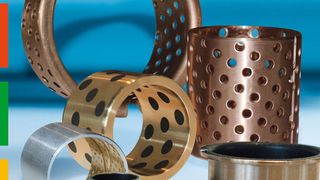 Das breit aufgestellte Gleitlager-Sortiment von Findling Wälzlager umfasst auchModelle mit Graphitschmierung. (Bild: Findling)