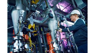 Pilot plant for bio-based aniline: Covestro is moving forward with the implementation of a unique process for producing the important chemical aniline entirely based on plant biomass instead of petroleum for the first time.  (Source: Covestro)