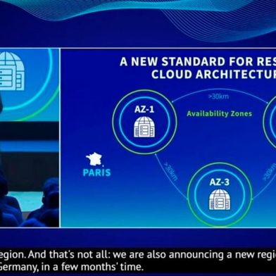 Yaniv Fdida, Chief Product & Technolgy Officer bei OVHcloud, kündigte die neue und – nach Frankreich und Italien – dritte europäische 3-AZ Cloud-Region an, die nächstes Jahr in Berlin eröffnet wird. (Bild: OVHcloud)