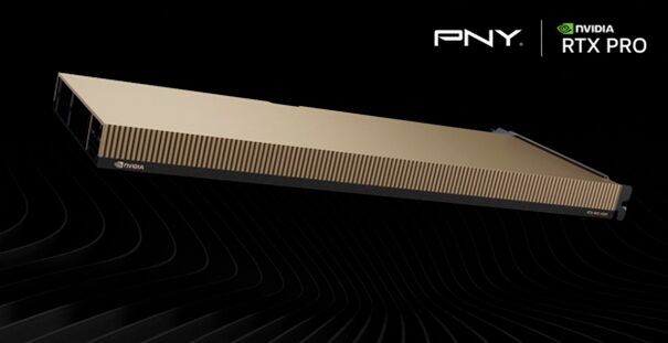 Mit Live-Demos auf Workstations, der Vorstellung von Produktneuheiten und exklusiven Diskussionsrunden gibt PNY einen Einblick, wie KI-Infrastruktur in industrielle Prozesse integriert werden kann. Am Stand ist zudem die NVIDIA RTX PRO 4500 Blackwell Server Edition zu sehen, eine neue Grafikkarte, die speziell für den Einsatz in Rechenzentren, Edge- und Cloud-Umgebungen konzipiert ist. Hannover Messe 2026: Halle 14, Stand H40 (Bild: PNY)