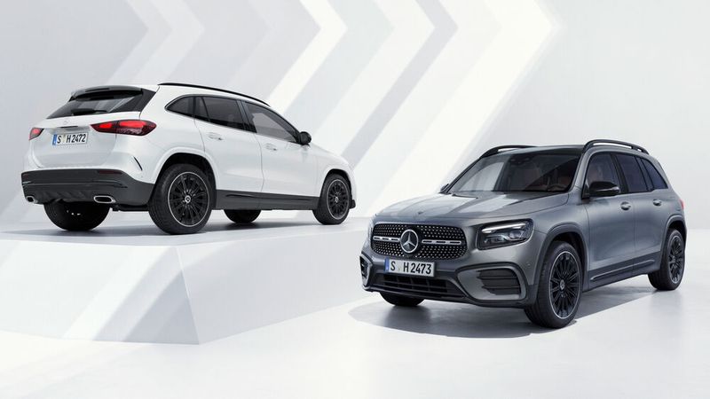 Mercedes erneuert GLA und GLB für das Modelljahr 2024. (Bild: Mercedes-Benz)