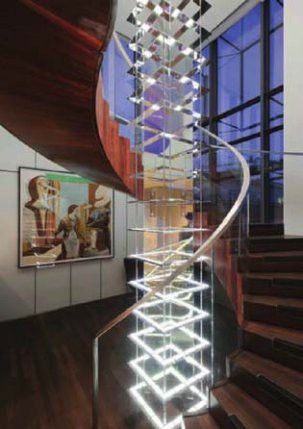 Die gesamte Konstruktion besteht aus 384 OLEDs oder anders ausgedrückt: 2,4 m² aktive OLED-Fläche ( Philips)