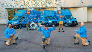 Coolblue eröffnet sein erstes Logistikzentrum in Süddeutschland und bietet damit  Next-Day-Lieferung für Haushaltsgroßgeräte und TVs jetzt auch in Baden-Württemberg. (Bild: Coolblue)