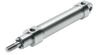 Rundzylinder CRDSNU in reinigungsfreundlichem Design. (Bild: Festo)