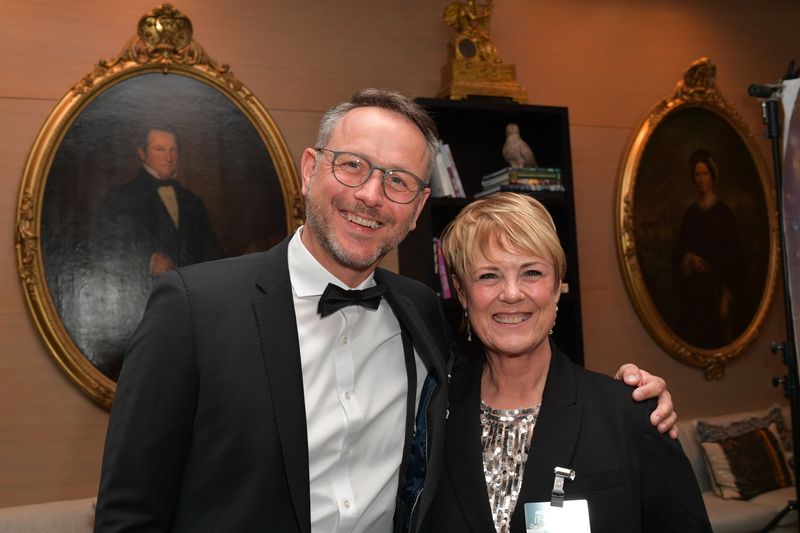 Guido Forsthövel, BenQ, mit Janet Spacey, Janet Spacey PR (Hannes Magerstaedt)