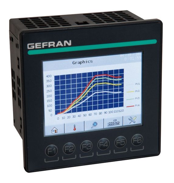 Neue Bedieneinheit für die Automatisierungsplattform GCube: der GF Vedo SL mit integrierter SPS (Bilder: Gefran)