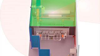 Mit dem Qirox-Laserzonedesigner kommt eine PC-basierte Software zum Laserschweißanwender, die den Schutz der Fachleute vor Laserstrahlung in der Nähe von Qirox-Roboterschweißanlagen sicher garantiert. (Bild: Cloos)