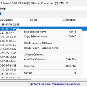 Wohisconnected von Nirsoft ermöglicht schnelle Netzwerkscans. (Bild: Joos)