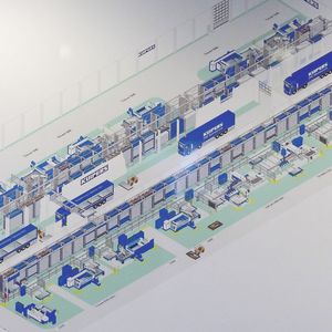 Großzügig und materialflussoptimiert geplant stellt sich das Layout der Blechfertigung bei Kuipers in Meppen dar; auf 17.200m² stehen modernste Blechbearbeitungsmaschinen, die im Vierschichtbetrieb ausgeslastet sind. Bild: Kuhn