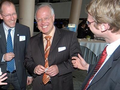 Zwischendurch musste einfach Abwechslung sein. Delegierte des Landesverbandes Nordrhein-Westfalen. (Archiv: Vogel Business Media)