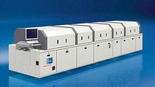 Bei der VisionXP+ funktioniert das Residue Management über eine Kombination aus Pyrolyse vom Einlauf- bis zum Peakbereich sowie der Kaltkondensation in der Kühlstrecke. (Rehm Thermal Systems)