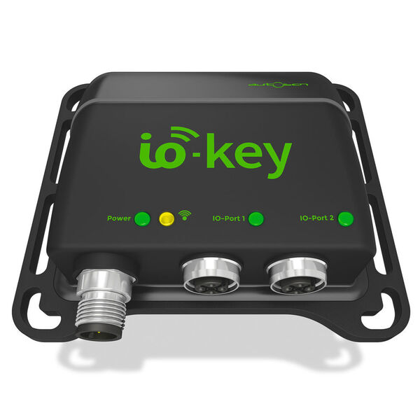 Die Komplettlösung Io-Key von Autosen besteht aus einem IO-Link Gateway und einem Cloudzugang ab 5 Euro im Monat. (Autosen)