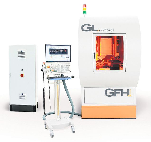 Durch die variable Steuerung kann die volle Kinematikleistung des Bearbeitungszentrums genutzt werden, selbst Beschleunigungs- und Bremsphasen werden zu produktiven Hauptzeiten. (Bild: GFH)