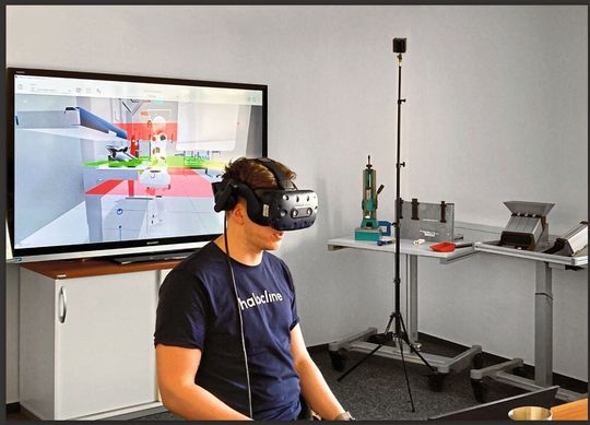 Mit wenigen Klicks lässt sich eine virtuelle Produktionsumgebung einrichten.(Bild:  Item Industrietechnik)