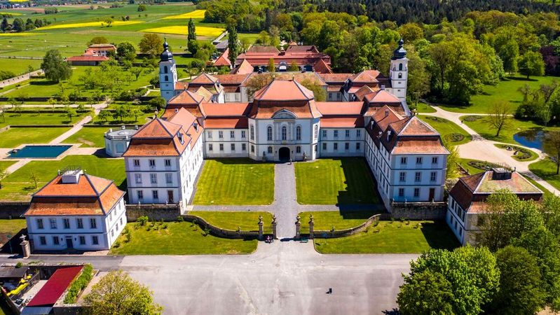 Das Barockschloss Fasanerie in Eichenzell.(Bild:  Gemeinde Eichenzell)
