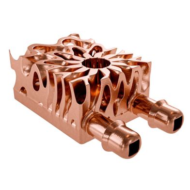 Tritone Technologies hat mit der Mold-Jet-Technologie ein additives Fertigungsverfahren für Metall und Keramik entwickelt. Die pulverfreie AM-Technologie ermöglicht eine Hochdurchsatzproduktion von Metall- und Keramikbauteilen im industriellen Maßstab und mit hoher Geschwindigkeit und überwindet damit bisherige Herausforderungen. (Bild: Tritone Technologies)