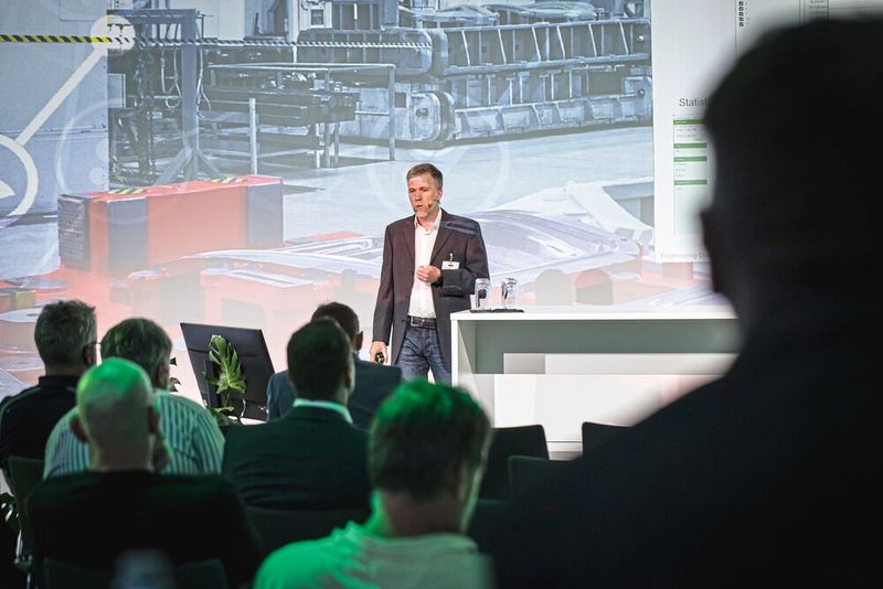 Impressionen der 4. Fachtagung „Mehr Effizienz im Presswerk“ am 15. Juni 2023 in Würzburg. (Bild: VCG/Stefan Bausewein)