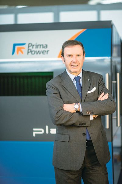 Ezio Basso, CEO bei Prima Power: «In Zukunft wird nicht die Maschine, sondern die Software den Unterschied ausmachen.» (Prima Power)