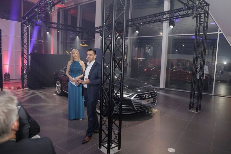 Auch Martin Sander, Chef des Deutschlandvertriebs bei Audi, war vor Ort. (Robert Skazel)