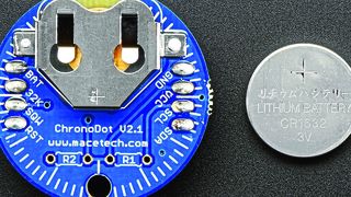 RTC-Modul ChronoDot 225 von Adafruit: Acht Jahre betriebsbereit mit einer CR1632-Batterie  (Adafruit)