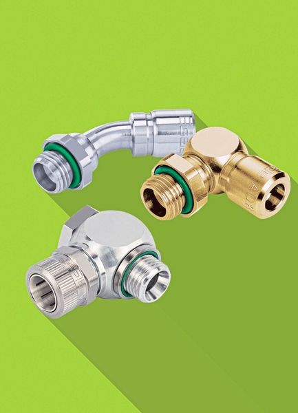 With the Liquidline, Eisele offers a comprehensive line of push-in fittings and threaded connections for reliable cooling performance in electrical engineering. (Eisele Pneumatics)