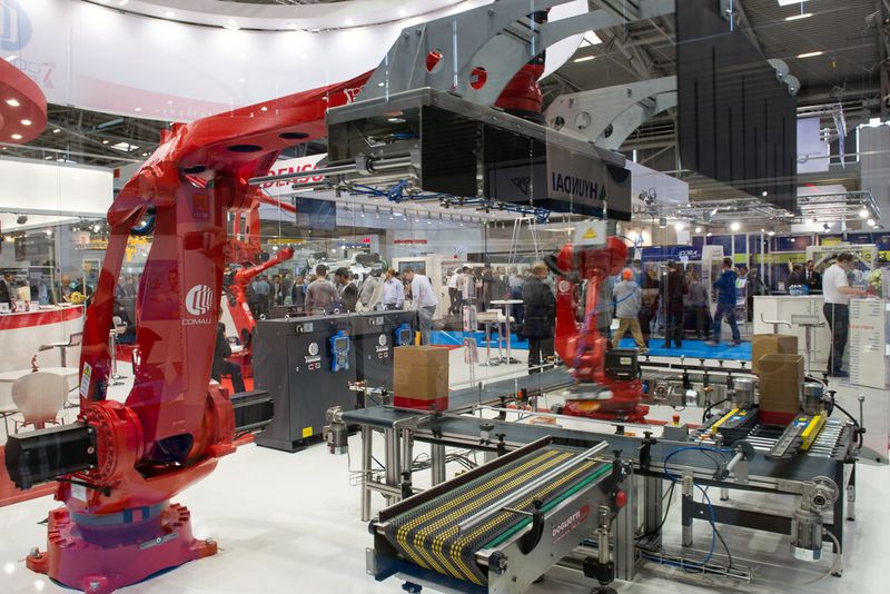 Rückblick: Impressionen von der Automatica 2012. (Bild: Messe München)