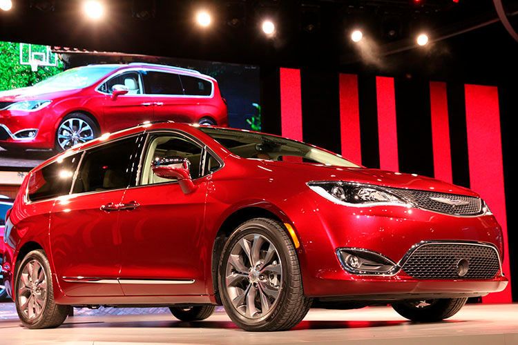 Nachfolger des Grand Voyager: Der Chrysler Pacifica.  (Naias)
