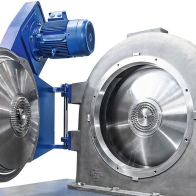 Rubber Powder Mill für die ambiente Gummivermahlung (Bild: Hosokawa Alpine)